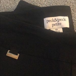 Stretchy black dress pants